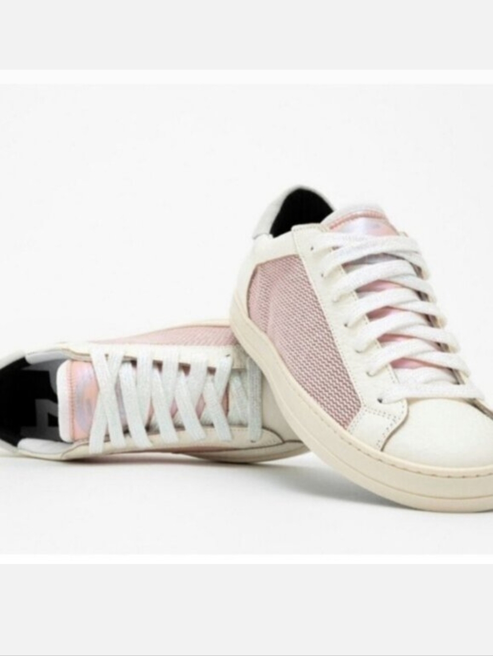 P448 Fashion Sneakers Shoes Low Size 8 New Made in Italy